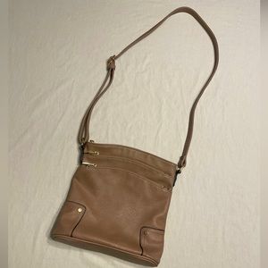 Tan crossbody bag